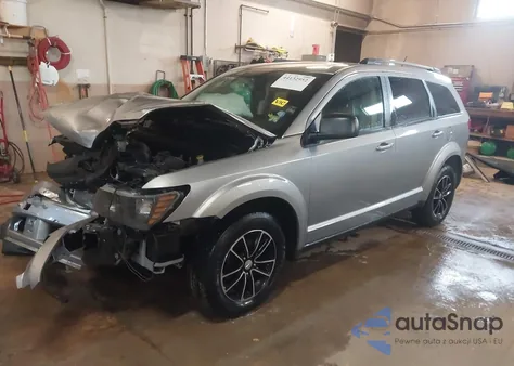 2017 Dodge Journey Se from USA, damaged, VIN 3C4PDCAB2HT587286